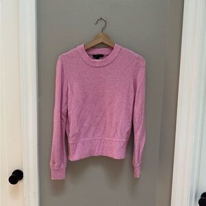 J. Crew Soft Pink Knit Sweater